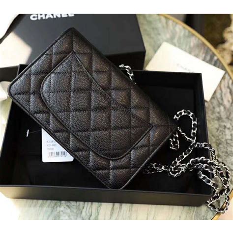 chanel lambskin classic|chanel lambskin wallet on chain.